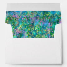 Masselle Blue Monogram Set Envelopes