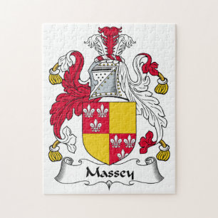 Massey Family Crest Jigsaw Puzzle