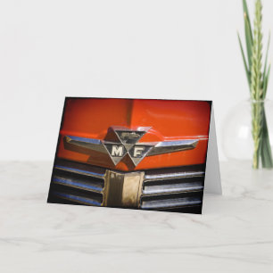 Massey Ferguson Emblem Thank You Card