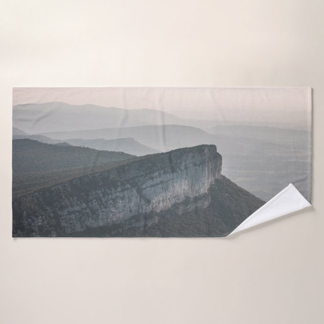 Massif Central France Bath Towel (Bath Towel)