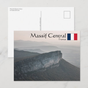 Massif Central France Postcard