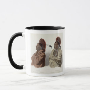 Massika, a Saki Indian, and Wakusasse, a Musquake Mug