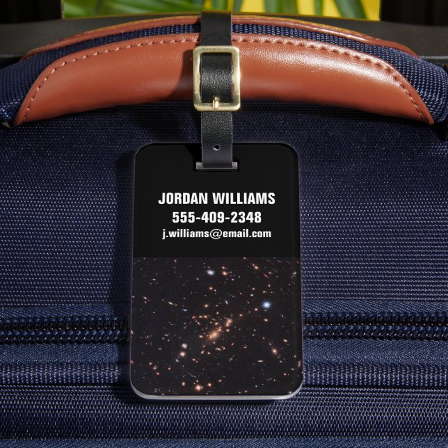 Massive Galaxy Cluster Macs J2129-0741 Luggage Tag (Front Insitu 2)