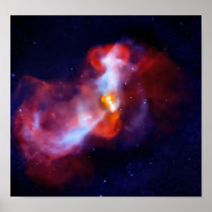 Massive volcanic attack M87 Poster