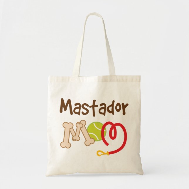 Mastador Dog Breed Mum Gift Tote Bag (Front)