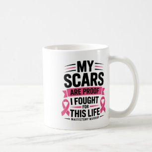 Mastectomy Funny Breast Cancer Survivor  Coffee Mug