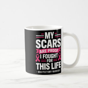 Mastectomy Funny Breast Cancer Women Coffee Mug