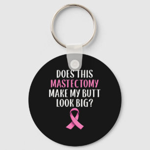 Mastectomy Survivor Breast Cancer Awareness Women Key Ring