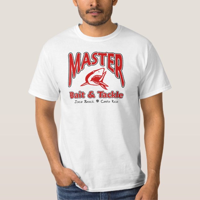 Master Bait & Tackle, Jaco Beach, Costa Rica T-Shirt (Front)