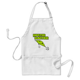 Master Baiter Fishes By Himself Standard Apron