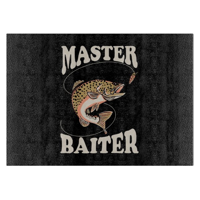 Master Baiter Fishing Cutting Board (Front)