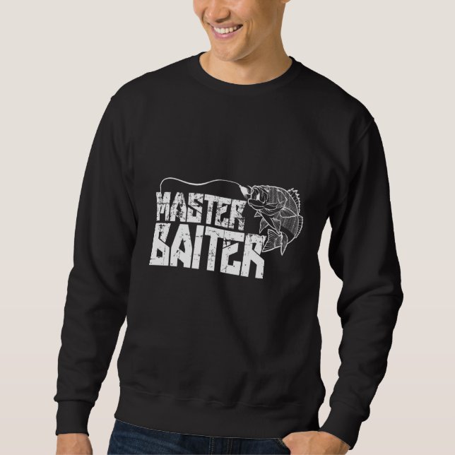 Master Baiter Fishing Sweatshirt (Front)