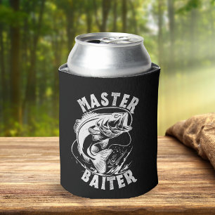 Master Baiter – Perfect Gift for Fishing Lovers  Can Cooler