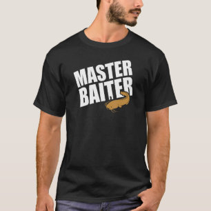 Master Baiter Wels Catfish Hunter 4 T-Shirt