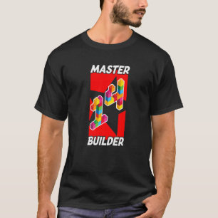 Master Builder 14 Years Old Fourteenth Birthday Bo T-Shirt