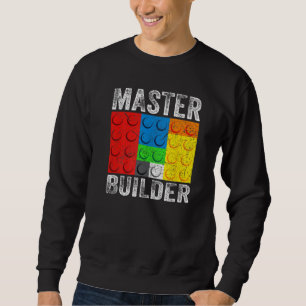 Master Builder Building Blocks Brick Builders Toys Sweatshirt