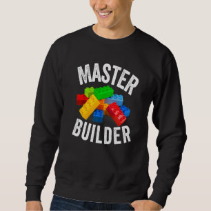 Master Builder Building Blocks Brick Builders Toys Sweatshirt