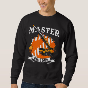 Master Builder Building Blocks Engineer Constructi Sweatshirt