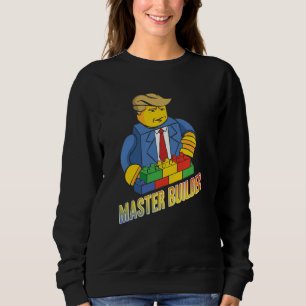 Master Builder Building Blocks Men Women Youth  23 Sweatshirt