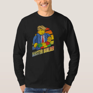 Master Builder Building Blocks Men Women Youth 5 T-Shirt