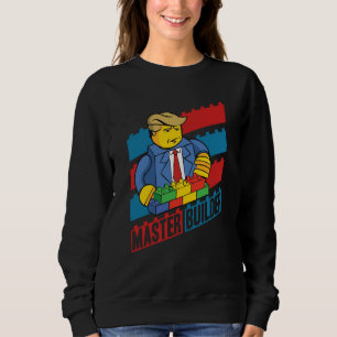 Master Builder Building Blocks Men Women Youth 9 Sweatshirt