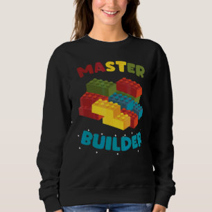 Master Builder Creative Blocks Building Toys Sweatshirt