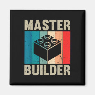 Master Builder Recto Boys Building Blocks Set Toys Magnet