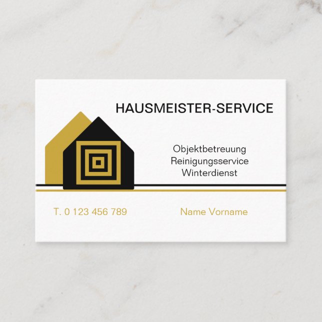 master business card (Front)