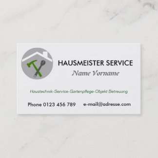master business card
