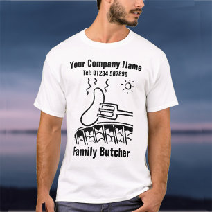 Master Butcher, Meat Sales, or Butcher's Shop. T-Shirt