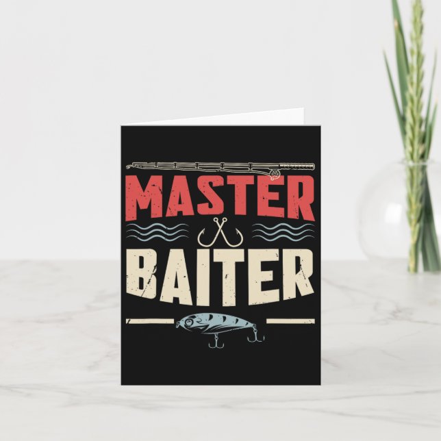 Master Byiter Fishing  Card (Front)