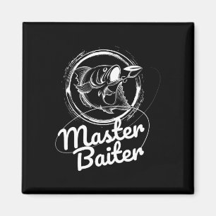 Master Byiter Fishing Shirt Magnet