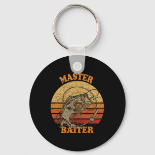 Master Byiter Funny Fishing Key Ring