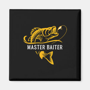 Master Byiter - Funny Fishing Magnet