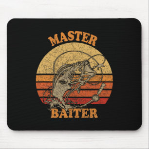 Master Byiter Funny Fishing  Mouse Pad