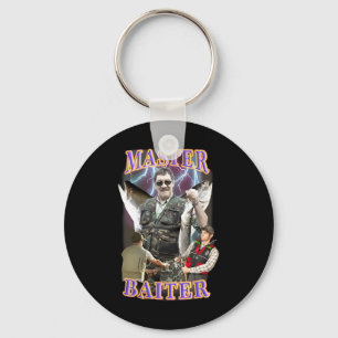 Master Byiter Vintage Byss Fishing Funny Angler Key Ring