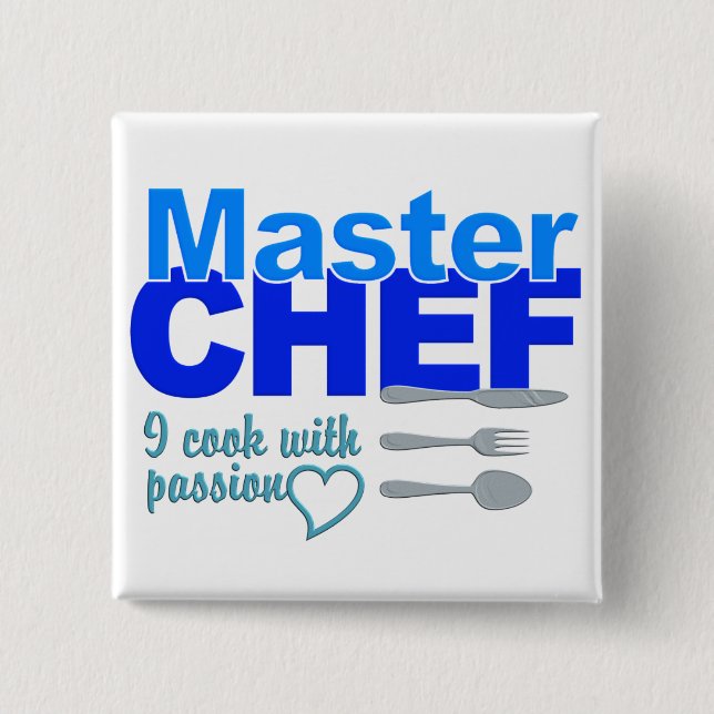 Master Chef button (Front)