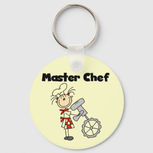 Master Chef - Female Key Ring