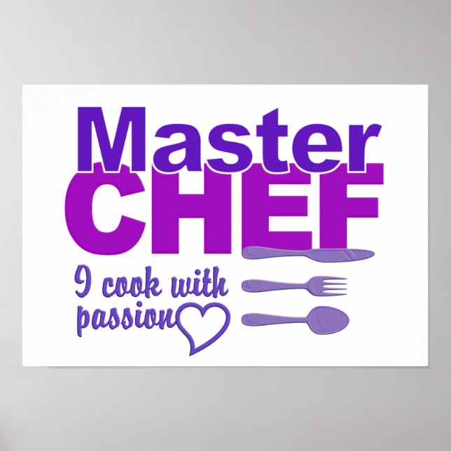 Master Chef poster (Front)