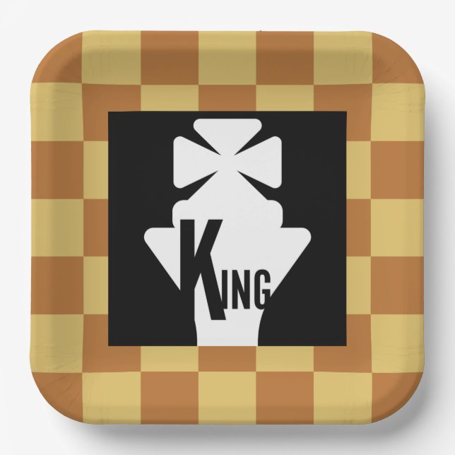 MASTER CHESS ORIGINAL BY MASANSER PAPER PLATE (Front)