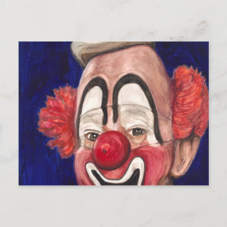 Master Clown Lou Jacobs Postcard
