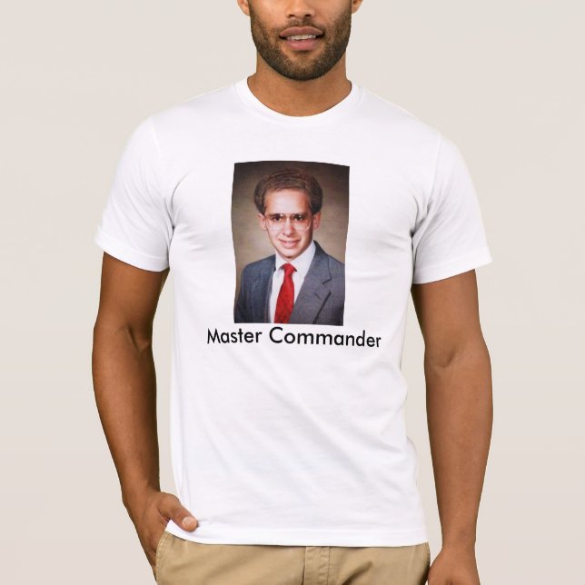 Master Commander T-shirt (Front)