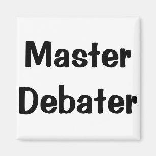Master Debater Magnet