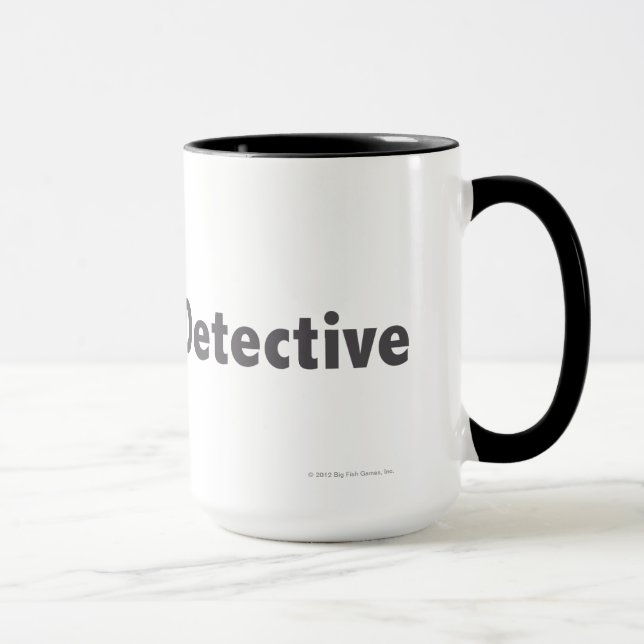 Master Detective Grey Mug (Right)