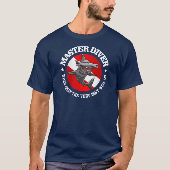 Master Diver (Hammerhead) Apparel T-Shirt (Front)