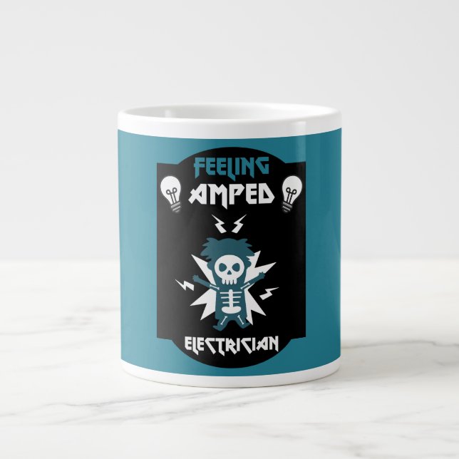 Master Electrician Large Coffee Mug (Front)