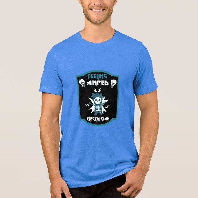 Master Electrician Tri-Blend Shirt (Front)
