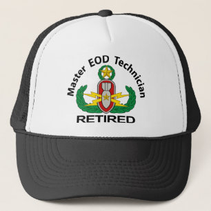 Master EOD in colour Retired Trucker Hat