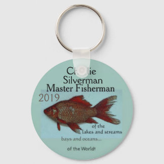 “Master Fisherman” of the World!  Personalised Key Ring