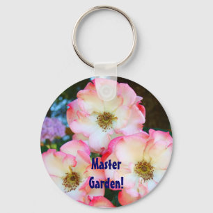 Master Garden! keychain Rose Garden Flowers